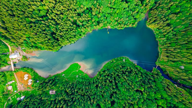 Lacul Ochiul Beiului și Lacul Scropoasa, două comori de smarald ale României