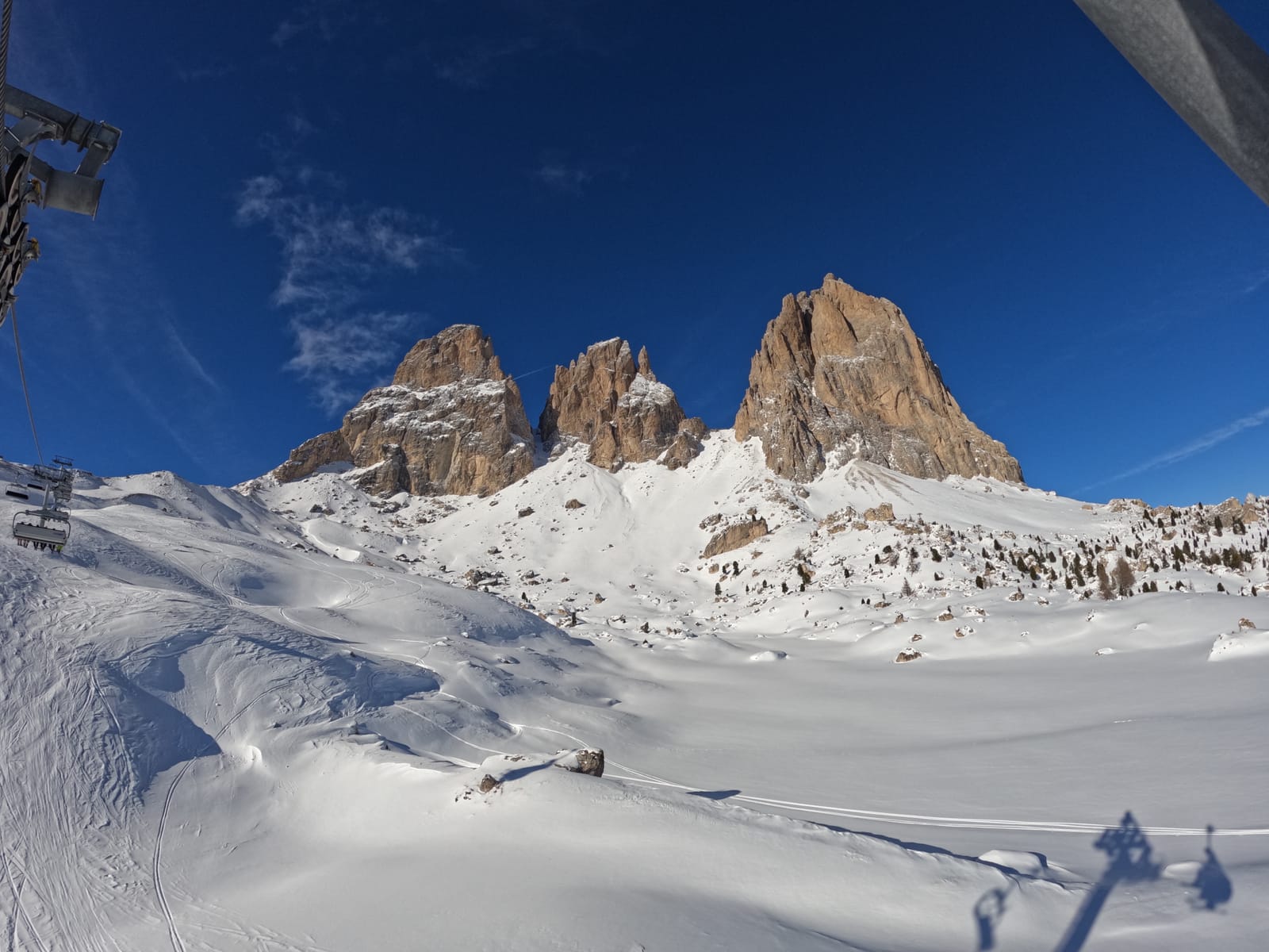 Paradisul schiorilor! Dolomiti, zona Val Gardena, Italia